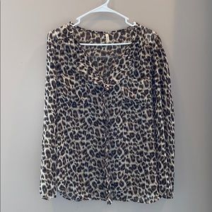 DNA Couture leopard top